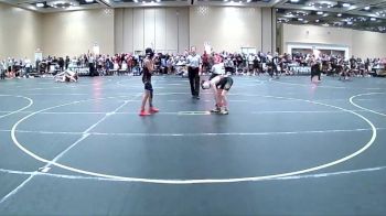 77 lbs Round Of 16 - Weston Shamhart, Klamath Basin Warriors vs Wesley Alves, Spring Hills WC