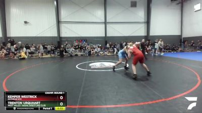 149 lbs Champ. Round 1 - Kemper Westrick, Olympiad RTC vs Trenton Urquhart, West Valley Yakima Wrestling Club