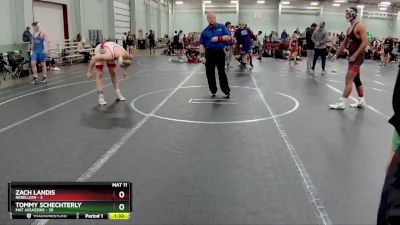 165 lbs Round 7 (8 Team) - Tommy Schechterly, Mat Assassins vs Zach Landis, Rebellion