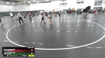 133 lbs Semifinal - Sam Spencer, St. Cloud State vs Matthew Chi, UW-Parkside