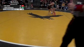 100 lbs Semifinal - Mia Janda, Cedar Rapids Jefferson vs Amri Schwartz, Waverly-Shell Rock