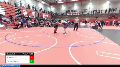 285 lbs Quarterfinal - Garrett Bickley, Anacortes vs Enrique Valle, Grandview HS