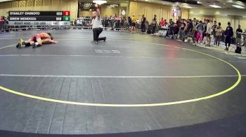 120 lbs Consi Of 32 #2 - Stanley Okimoto, Golden Backs MRTC vs Drew Mendoza, MAW Wrestling Academy