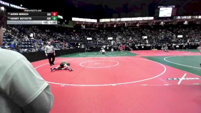 95 lbs Champ. Round 1 - Henry Boyette, XGWA vs Aiden Minich, Unattached