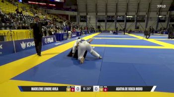 Agatha De Souza Nigro vs Madeleine Lenore Avila 2025 World Jiu-Jitsu IBJJF Championship