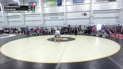 126 lbs Round Robin 2 - Bronxton Wasco, Ares - Ms vs Ryan Osolin, Ohio Gold - Black - MS