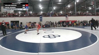 79 kg Champ. Rd Of 32 - William Henckel, NLWC/TMWC vs Israel Moreno, Panther Wrestling Club RTC
