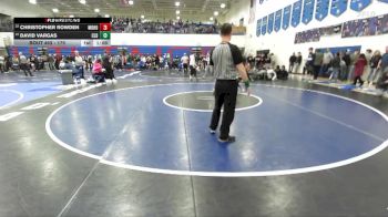 175 lbs Cons. Round 4 - Christopher Rowden, Mountain Home vs David Vargas, Caldwell