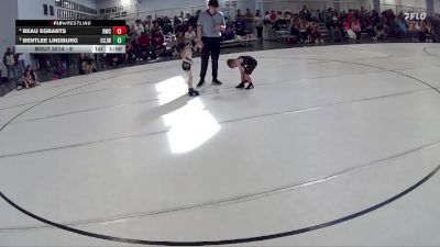 9 lbs Quarterfinal - Bentlee Lindburg, Central City JR. Wrestling vs Beau Egbarts, Rocks Wrestling Club