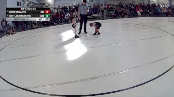 9 lbs Quarterfinal - Bentlee Lindburg, Central City JR. Wrestling vs Beau Egbarts, Rocks Wrestling Club