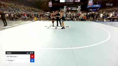 150 lbs Rnd Of 32 - Matthew Martino, ID vs Ian Crapp, WI