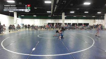 75 lbs Consi Of 16 #2 - Dominic Rocco, OH vs Kalix Kilpatrick, TN