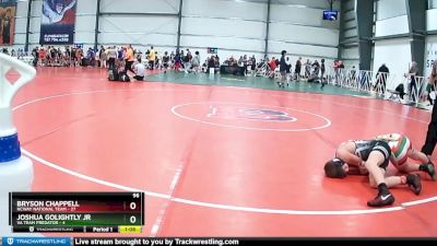 96 lbs Rd# 8- 12:30pm Saturday Final Pool - Joshua Golightly Jr, VA Team Predator vs Bryson Chappell, NCWAY National Team