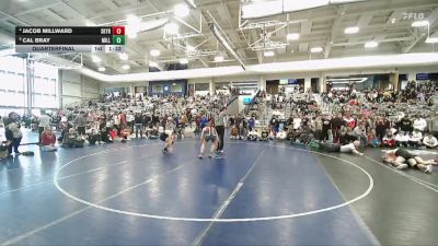 138 lbs Quarterfinal - Cal Bray, Millard vs Jacob Millward, Skyridge