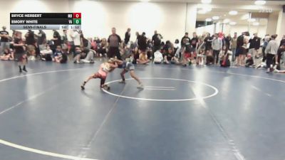 65 lbs Semifinal - Bryce Herbert, MD vs Emory White, VA