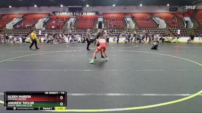 119 lbs Cons. Round 10 - Andrew Taylor, Eagles Wrestling Club vs Alekh Marion, Michigan Premier