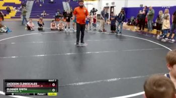 40 lbs Round 3 (6 Team) - Jackson Clinkscales, Palmetto State Wrestling Academy vs Gunner Smith, Summerville