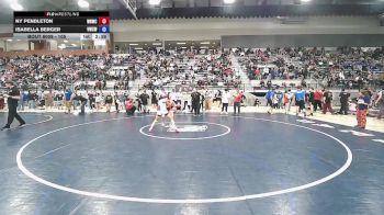 105 lbs Champ. Round 1 - NY Pendleton, Wrestling Rhinos Wrestling Club vs Isabella Berger, Victory Wrestling-Central WA