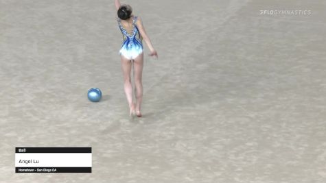Angel Lu - Ball - 2021 Rhythmic Elite Qualifier