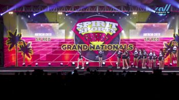 American Cheer - SR RED [2024 L4 Senior - Small Day 1] 2024 Spirit Sports Grand Nationals