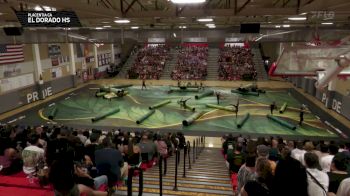 El Dorado HS "Placentia CA" at 2026 WGI Guard Palm Desert Regional+