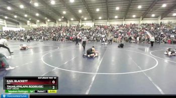 160 lbs Cons. Round 1 - Tauailapalapa Rodriugez, West Jordan vs Kael Blackett, JWC