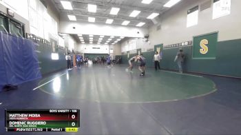 106 lbs Cons. Round 1 - Domenic Ruggiero, Del Norte (San Diego) vs Matthew Moisa, Vista Murrieta