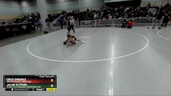 102 lbs Cons. Round 4 - Jacob Sutphin, Alton Little Redbirds Wrestling Club vs Cruz Enderle, Greater Heights Wrestling