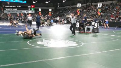 150 lbs Consi Of 8 #1 - Jayden Dela Rosa, Burbank (SS) vs Hunter Luna, St. Francis (CC)