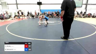 85 lbs Rr Rnd 3 - Cael Muller, Steller Trained Fett vs Brady Genuardi, The Hunt Wrestling Club