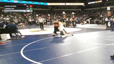 175 lbs Consi Of 32 #2 - Lucius Hayden, Los Gatos (CC) vs Lawson Fry, La Costa Canyon (SD)