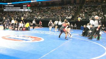 170 Class 2 lbs 3rd Place Match - Ava Purvis, Jefferson City vs Ashlynn Alexander, Francis Howell North