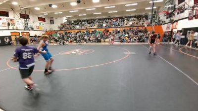 115 lbs Round 2 - Tucker McDonald, Powell Middle School vs Braxton Layne, Lovell Middle School