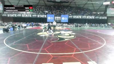 Boys 1B/2B 165 Champ. Round 2 - Jameson Davis, Selkirk vs Levi Bowen, Pomeroy