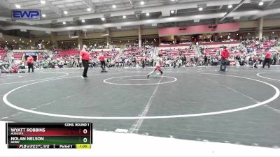 76 lbs Cons. Round 1 - Nolan Nelson, Derby vs Wyatt Robbins, Augusta