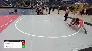 138 lbs Quarterfinal - Tatum Garcia, NM Bad Boyz vs Izaiah Padilla, Pueblo County WC