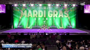 Lafayette Sports Academy - Rubys [2026 L1.1 Tiny - PREP - D2 Day 1] 2026 Mardi Gras Grand Nationals