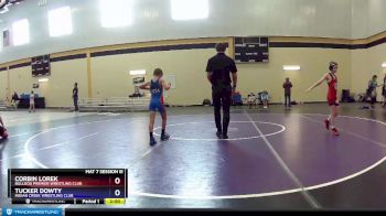 74 lbs 3rd Place Match - Corbin Lorek, Bulldog Premier Wrestling Club vs Tucker Dowty, Indian Creek Wrestling Club