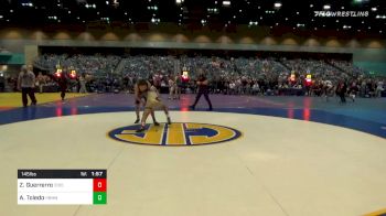 145 lbs Prelims - Zeke Guerrerro, Cibola vs A J Toledo, Herriman