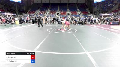 155 lbs Cons 32 #1 - Aj Grant, IL vs Eliana Callies, MN