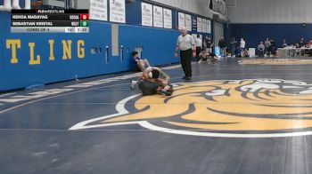 125 lbs Consi Of 4 - Kekoa Madayag, Coast Guard vs Sebastian Kristal, Wesleyan (CT)