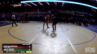 3A 220 lbs Cons. Round 1 - Liam Glassmeyer, Winter Park vs Aidyn Wolfe, Riverview (Riverview)