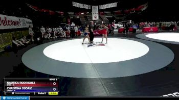 122 lbs Round 1 (12 Team) - Nautica Rodriguez, IEWA vs Christina Osorio, LAWA