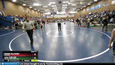 88 lbs Cons. Round 2 - Levi Tueller, Payson Pride Wrestling vs Ryker Fillmore, Wasatch
