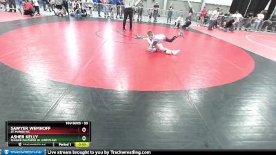 53 lbs Quarterfinal - Asher Kelly, Sumner Panthers Jr. Wrestling vs Sawyer Wemhoff, St. Maries WC