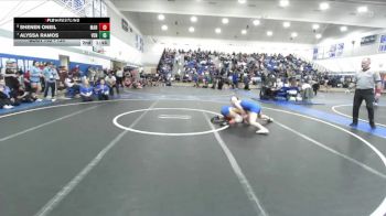 125 lbs Champ. Round 3 - Kanae Madolora, Sierra Vista/NV vs Jocelynn Mendoza, Gilroy