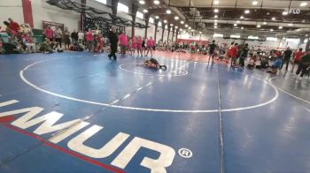 77 lbs Round 4 (6 Team) - Kendall Brahney, Crown City Queens vs Gracie Matthew`s, Crown City Queens Blue