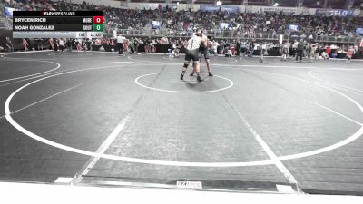 Rr Rnd 1 - Brycen Rich, Moberly Kids Club Wrestling vs Noah Gonzalez, South Central Punishers