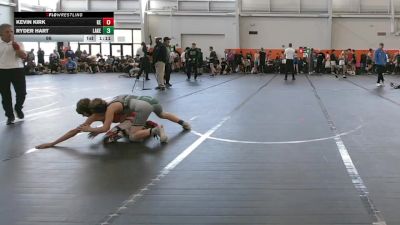 96 lbs Round 4 (6 Team) - Ryder Hart, Lake WC vs Kevin Kirk, Killter Elite