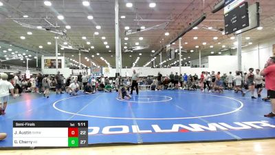 82 lbs Semifinal - Jon Luke Austin, Steel Valley Renegades vs Grant Cherry, Kraken ES